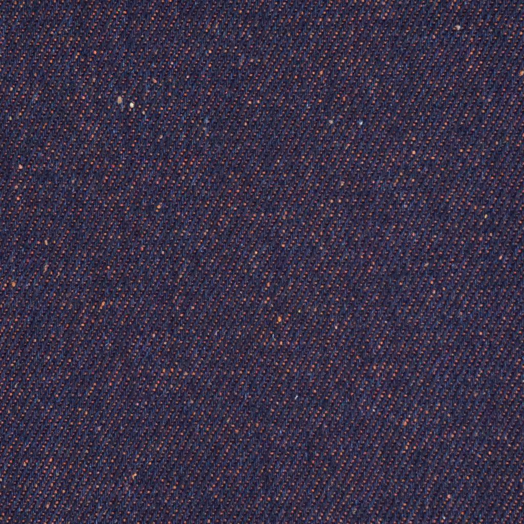Heavy Jeans Denim Doubleface blau orange